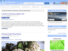 Tablet Screenshot of drbenkim.com